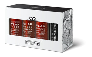 Weak Knees Sriracha Gift Set