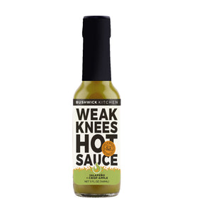 Weak Knees Jalapeño + Crisp Apple Hot Sauce