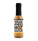 Load image into Gallery viewer, Weak Knees Scotch Bonnet + Grilled Peach Hot Sauce
