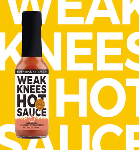 Weak Knees Habanero + Smokey Strawberry Hot Sauce