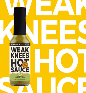 Weak Knees Jalapeño + Crisp Apple Hot Sauce