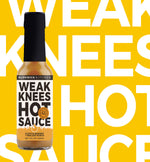 Load image into Gallery viewer, Weak Knees Scotch Bonnet + Grilled Peach Hot Sauce
